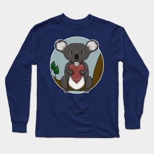 Just a girl who loves koalas Long Sleeve T-Shirt